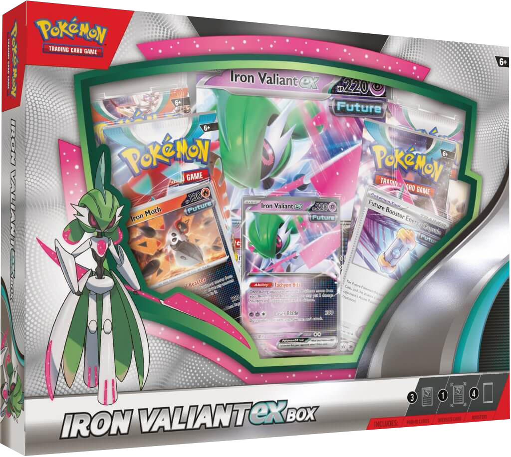 Pokémon TCG - Scarlet & Violet Iron Valiant EX Box