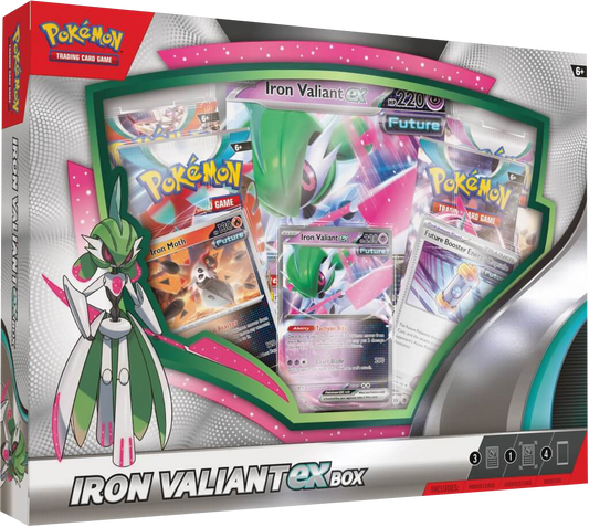 Pokémon TCG - Scarlet & Violet Iron Valiant EX Box