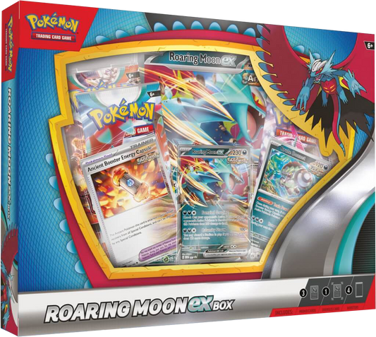 Pokémon TCG - Scarlet & Violet Roaring Moon EX Box