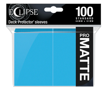 ULTRA PRO - Eclipse Matte Standard Deck Protector Sleeves (100ct) (Assorted Colours)